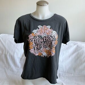 Midnight Rider for Anthropologie | ‘Flowers Of One Garden’ Graphic Tee | XL